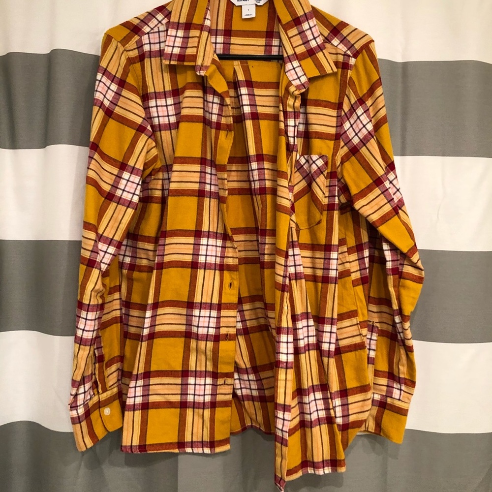 Flannel button up